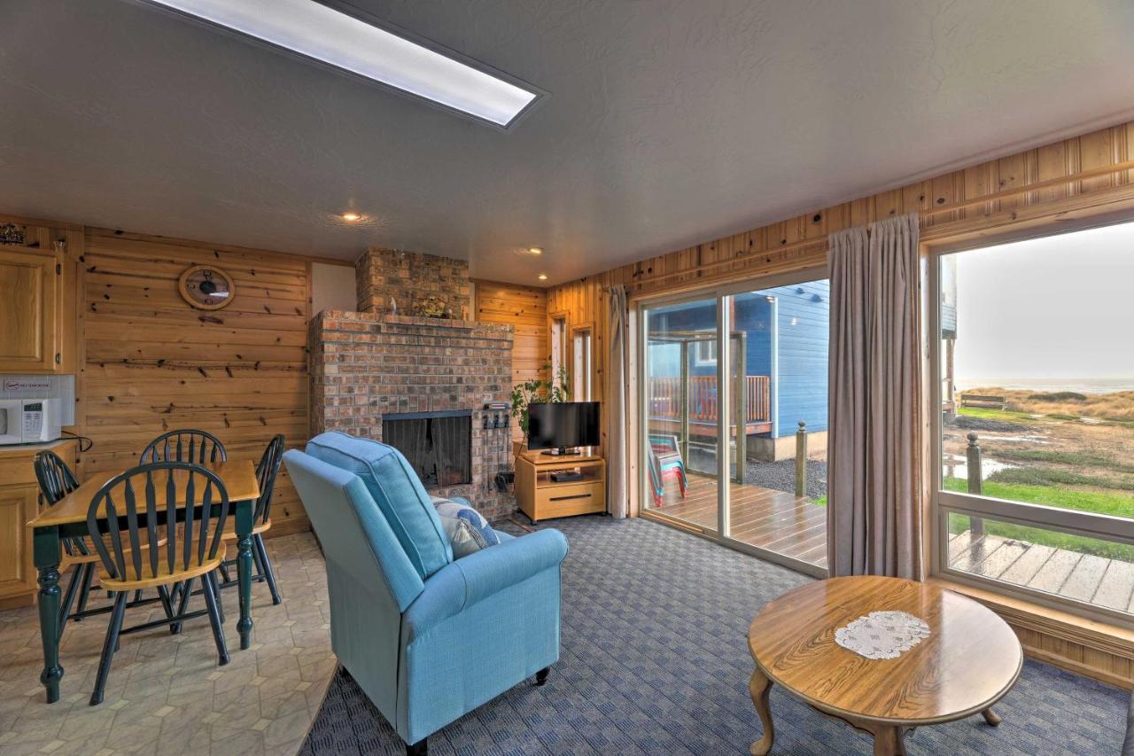 Sanderling Sea Cottages, Unit 3 With Private Balcony Waldport Exterior foto