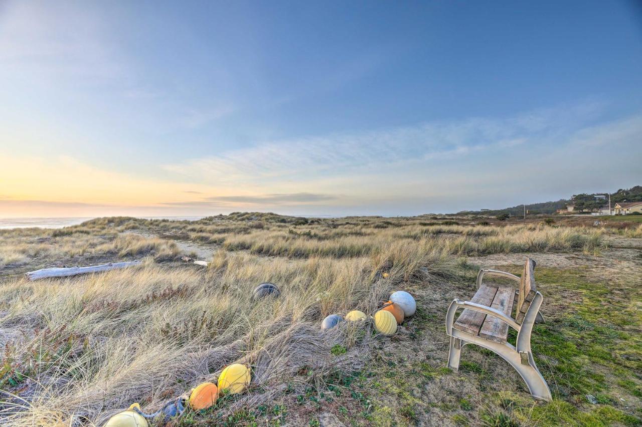 Sanderling Sea Cottages, Unit 3 With Private Balcony Waldport Exterior foto